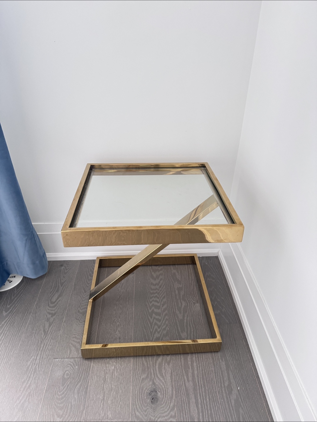 Gold Side Table / Night Stand - photo 3