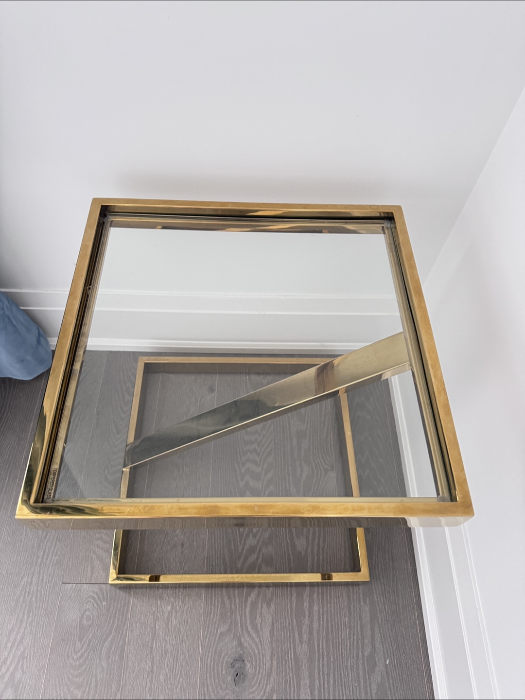 Gold Side Table / Night Stand - photo 4