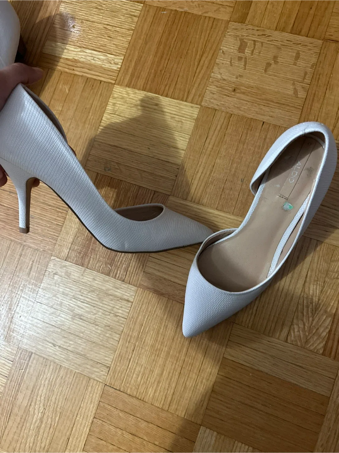 ALDO White Heels image indicator(2)
