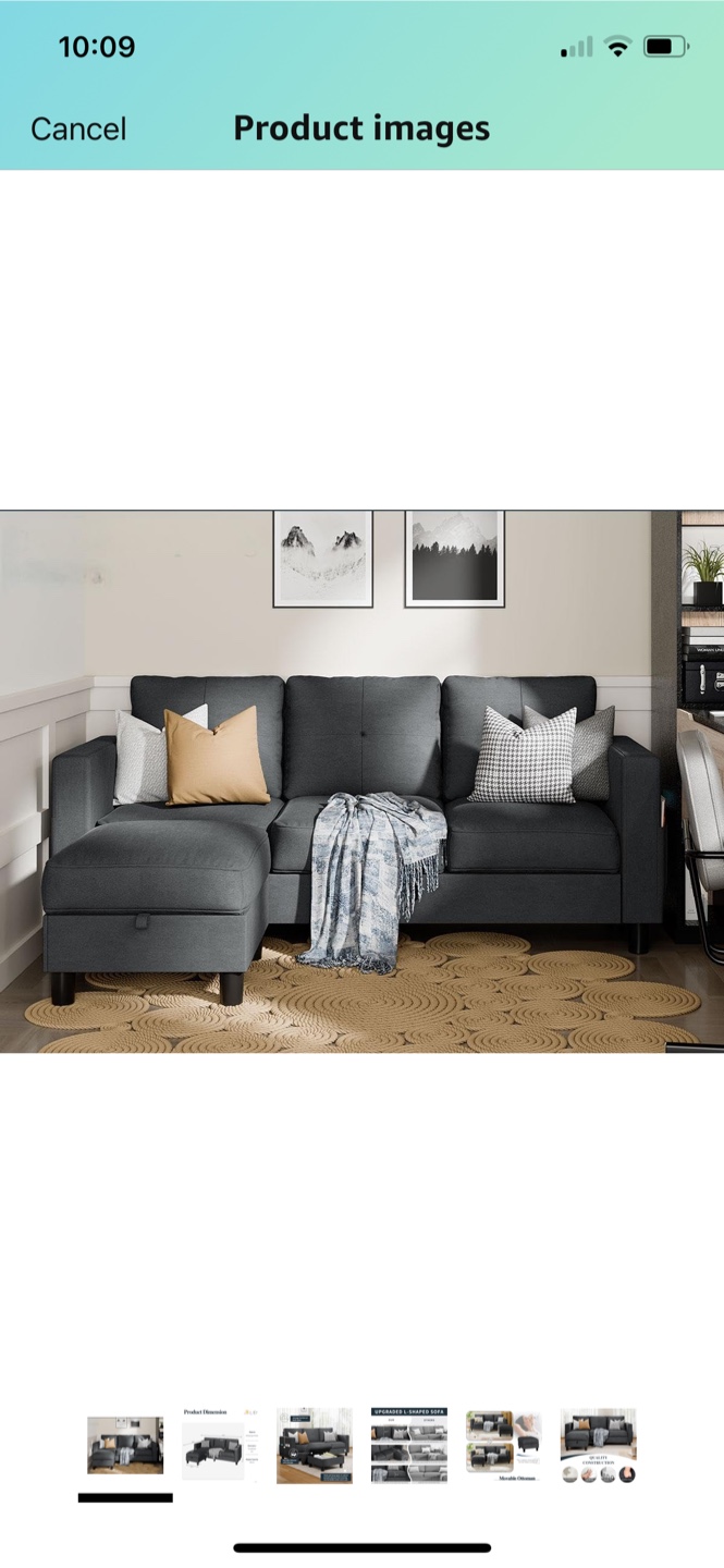 A brand new couch