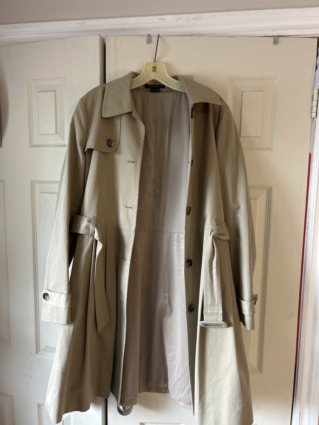 Theory Trench Coat - Beige
