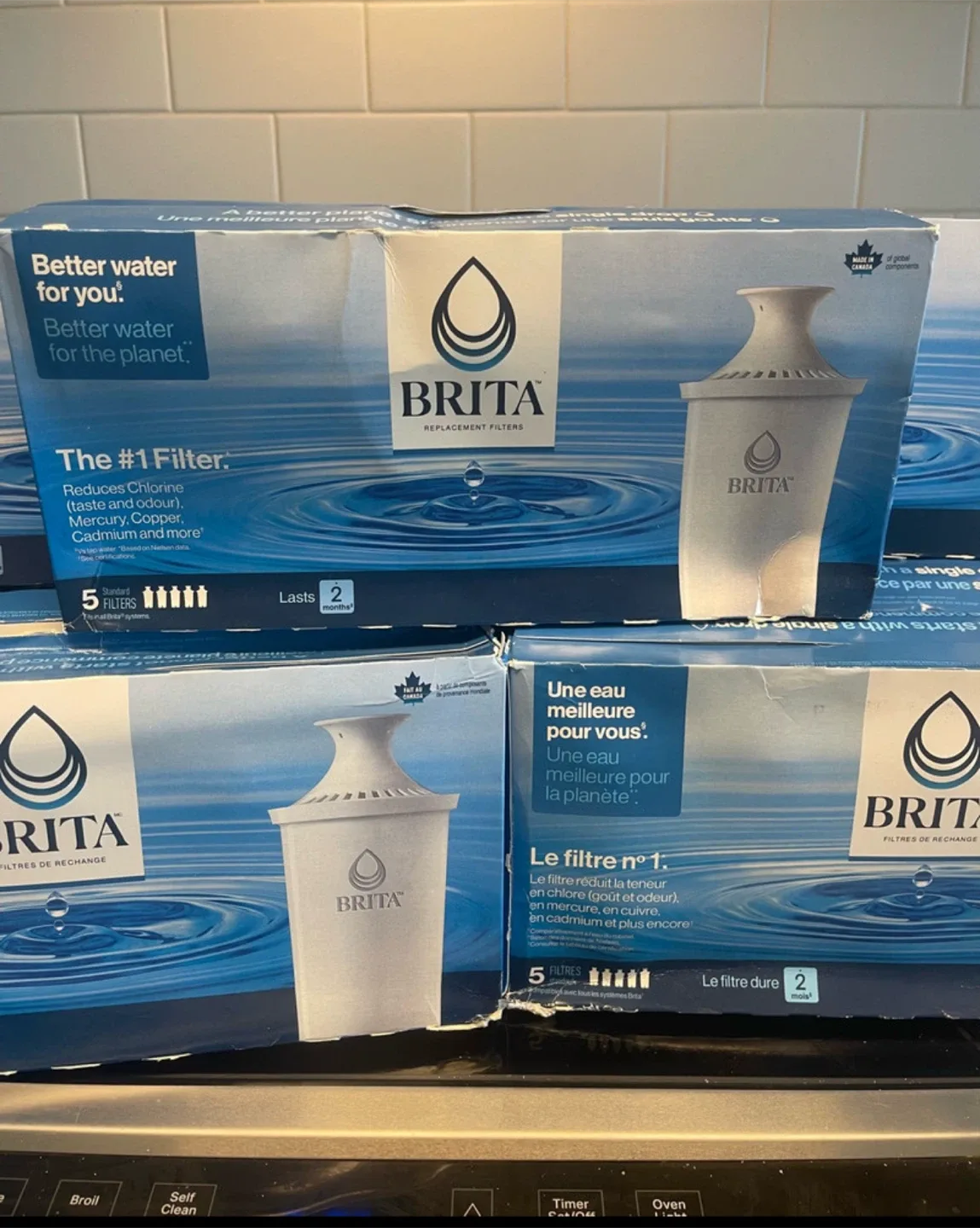 Brita Standard Replacement Filters - 5 Pack image indicator(3)