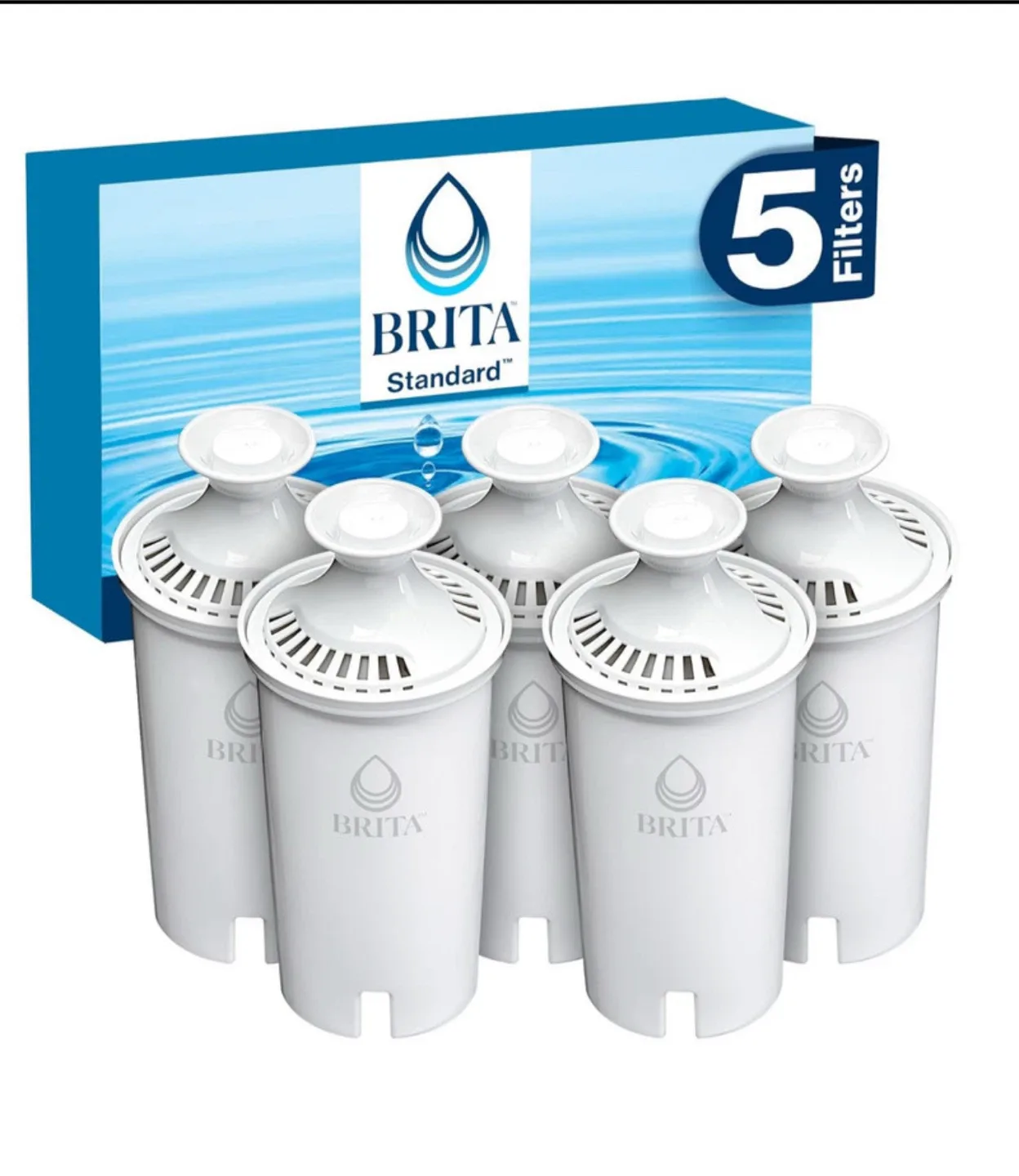 Brita Standard Replacement Filters - 5 Pack thumbnail