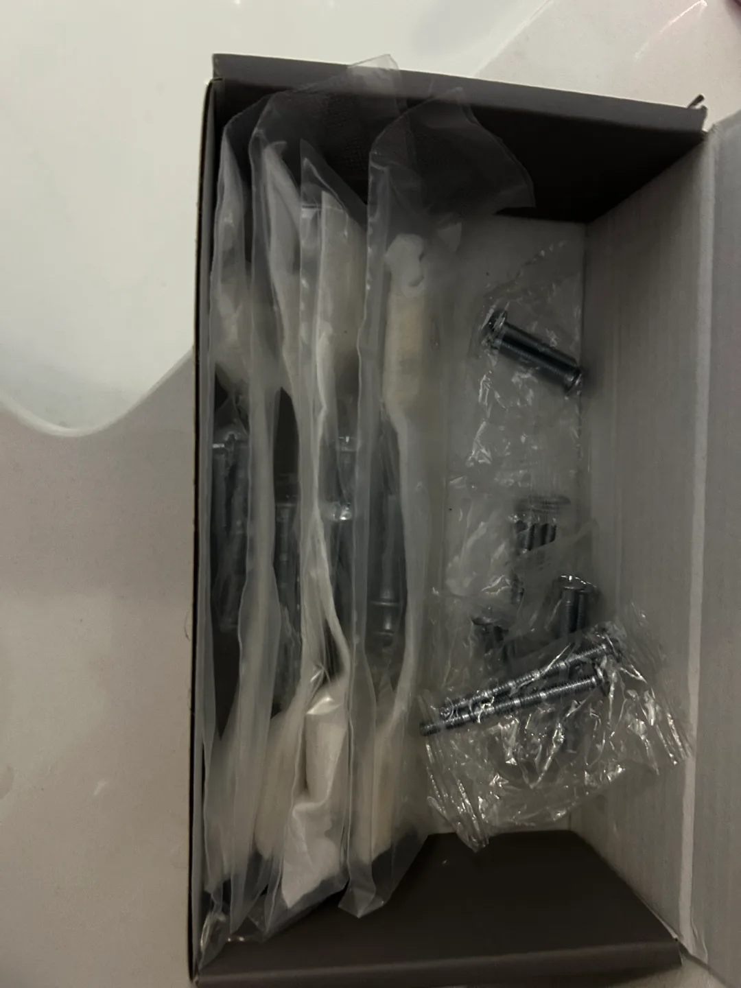 4 New Gold Cabinet Pulls 96mm image indicator(2)