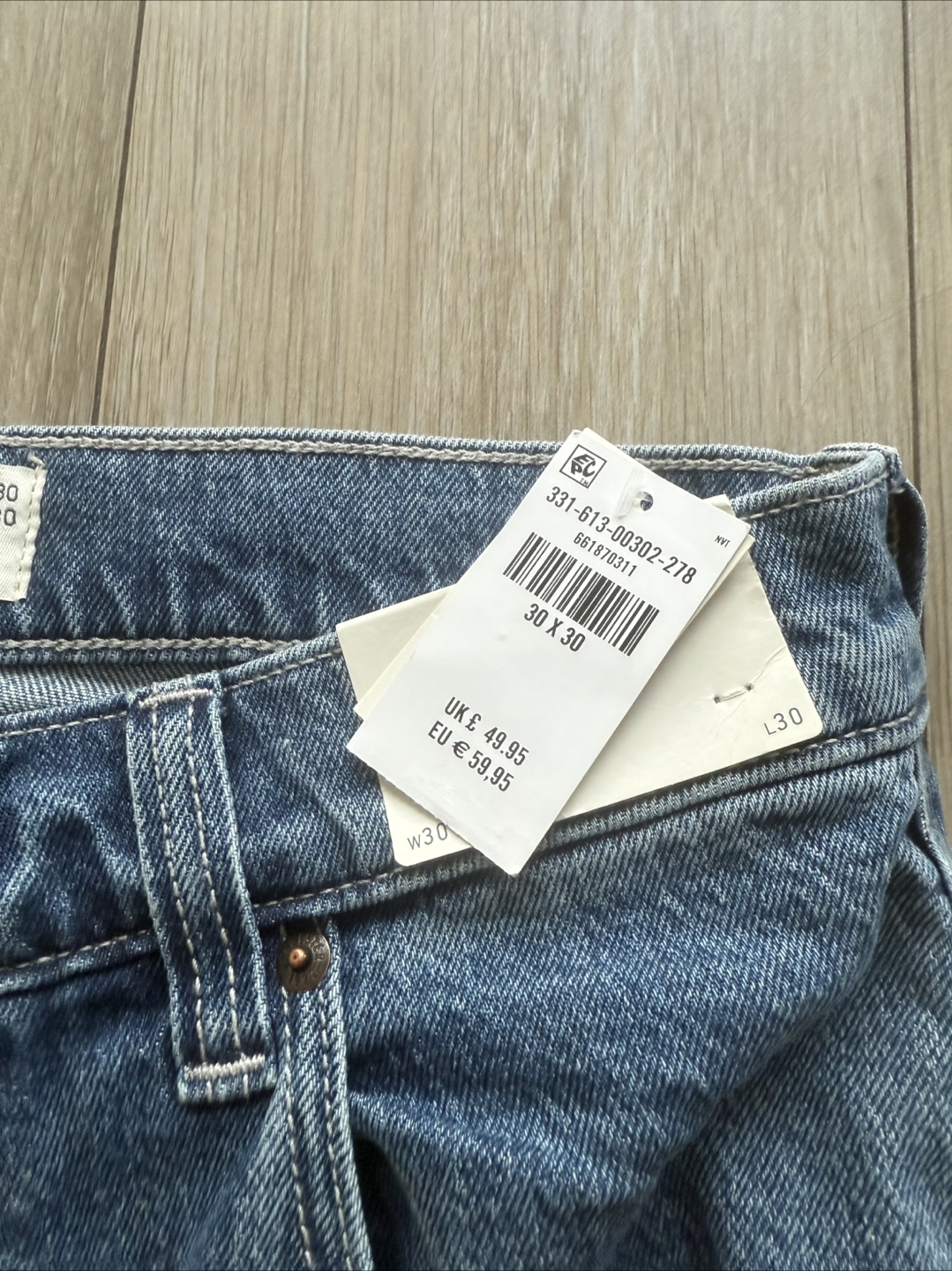 Hollister Super Baggy Jeans - 30x30 - photo 2