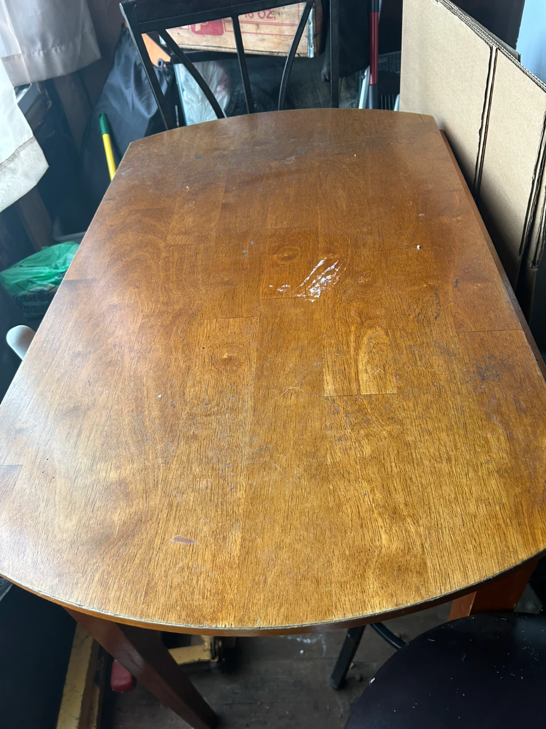 Wooden Dining Table - Round to Oval - photo 2