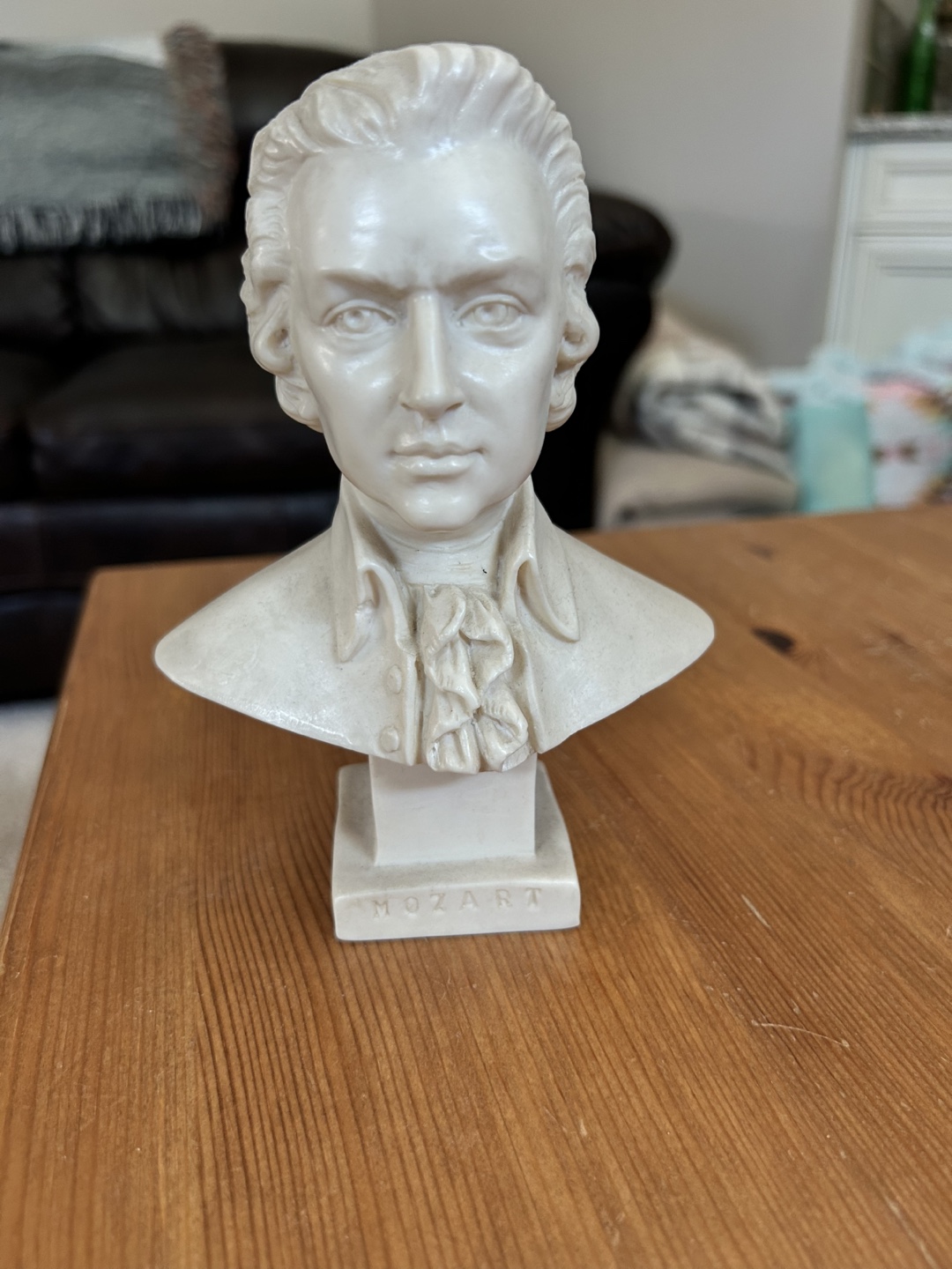 small bust of mozart