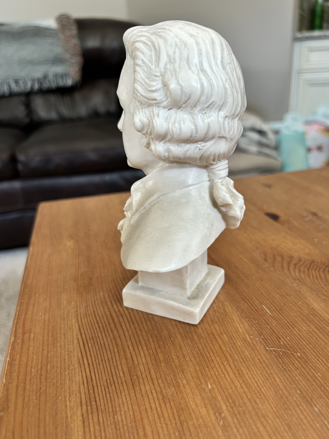 small bust of mozart - photo 2
