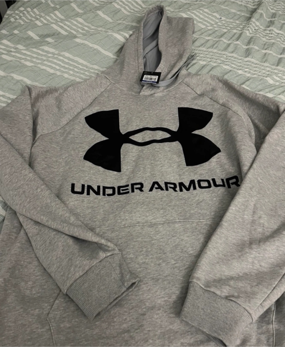 Men’s Under Armour Grey Hoodie - XL new with tags - photo 3