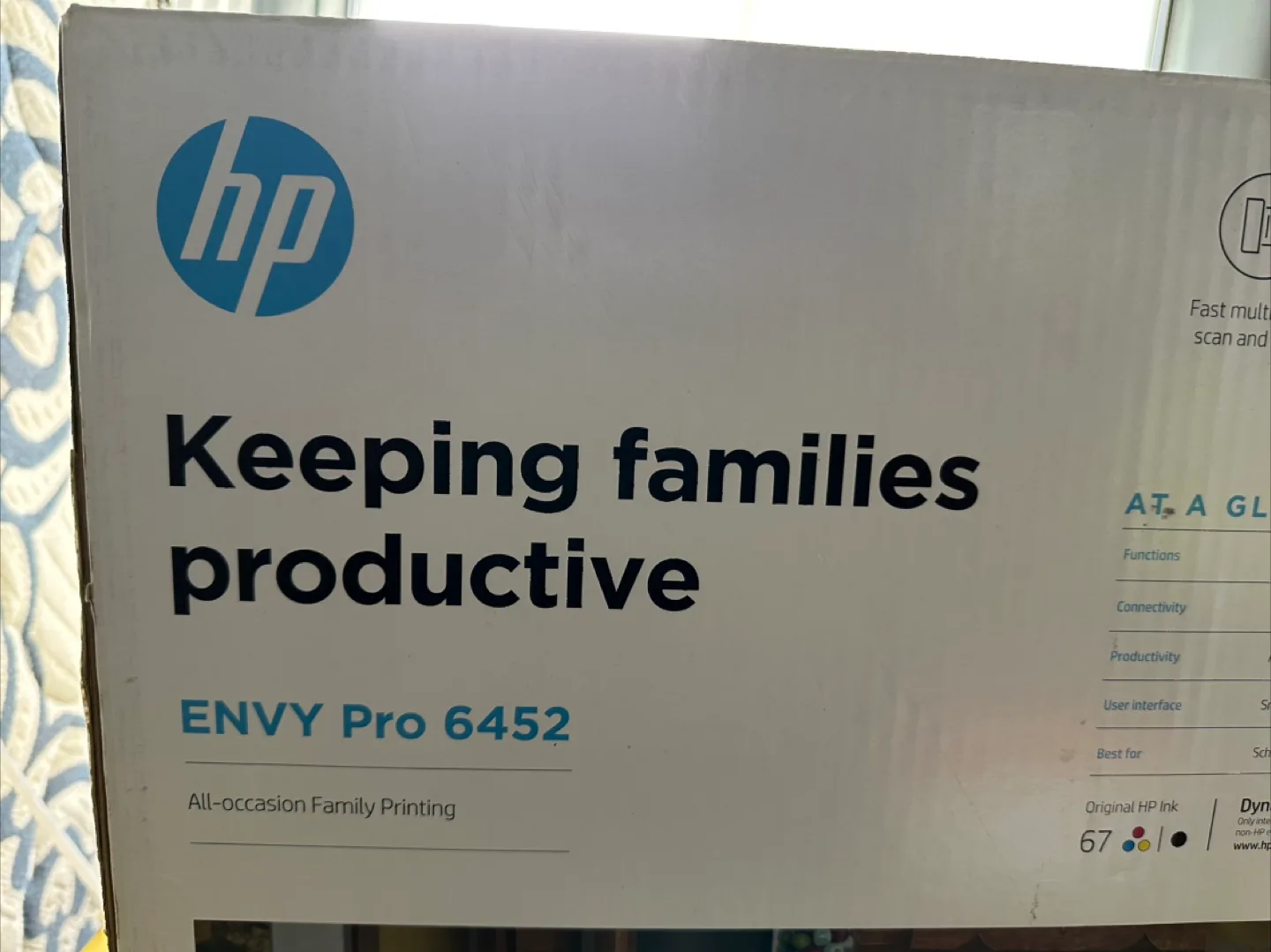 HP Envy Pro 6452 All-in-One Printer - NEW thumbnail