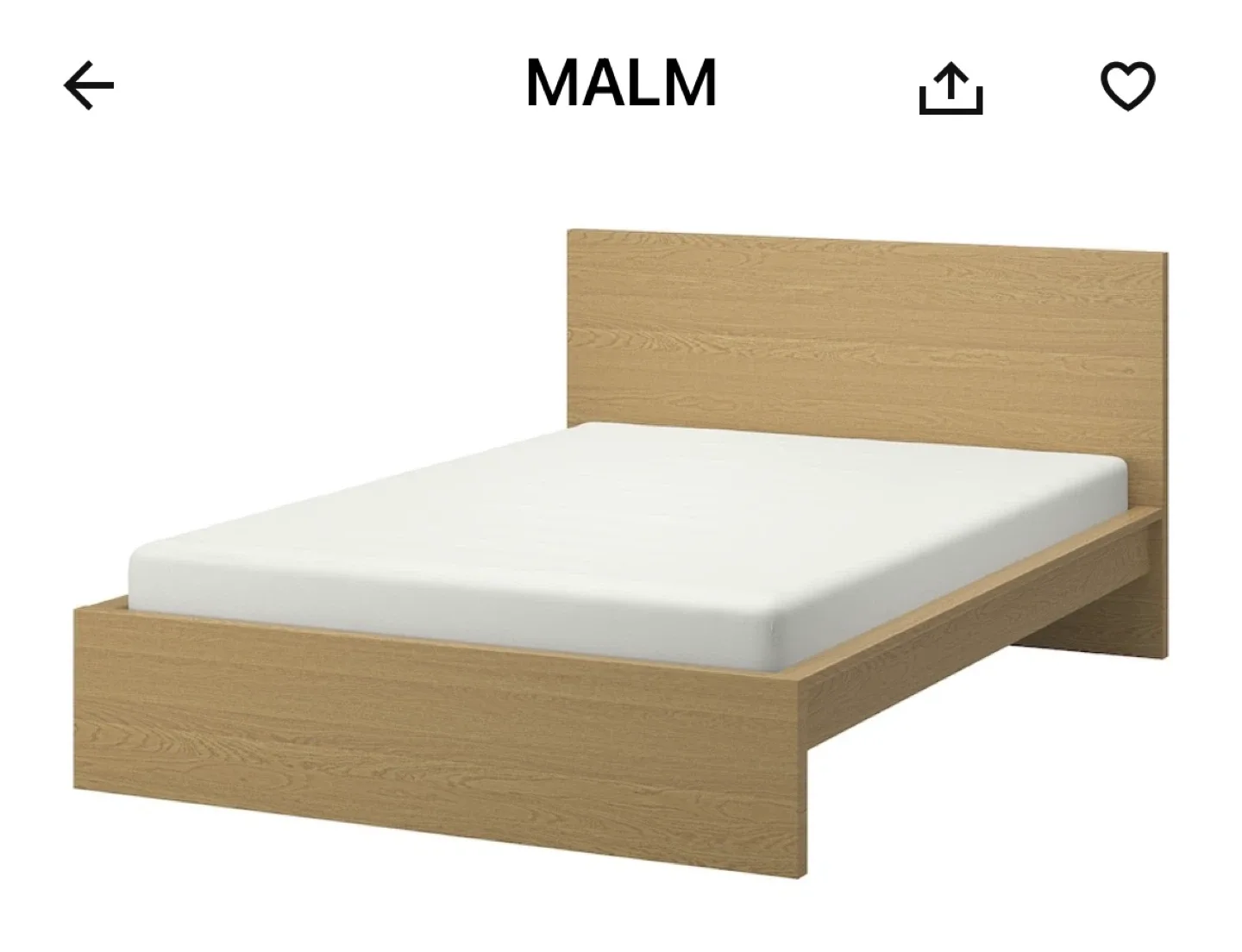 IKEA King size Malm bed frame image indicator(4)