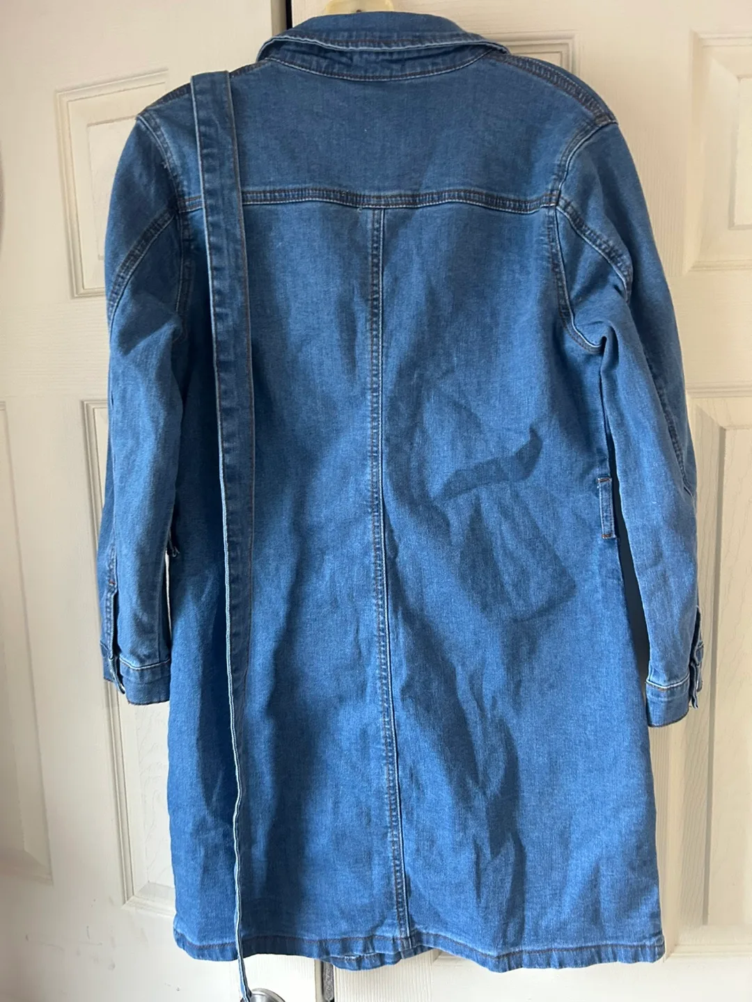 Fashion Nova Denim Dress - Size Large image indicator(2)