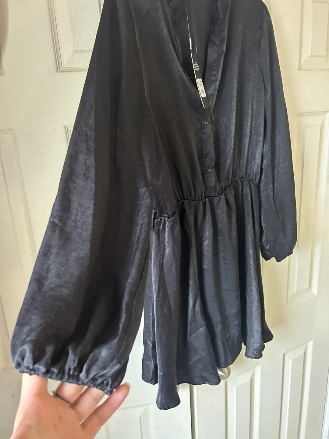 Fashion Nova Black Dress, Size L image indicator(2)