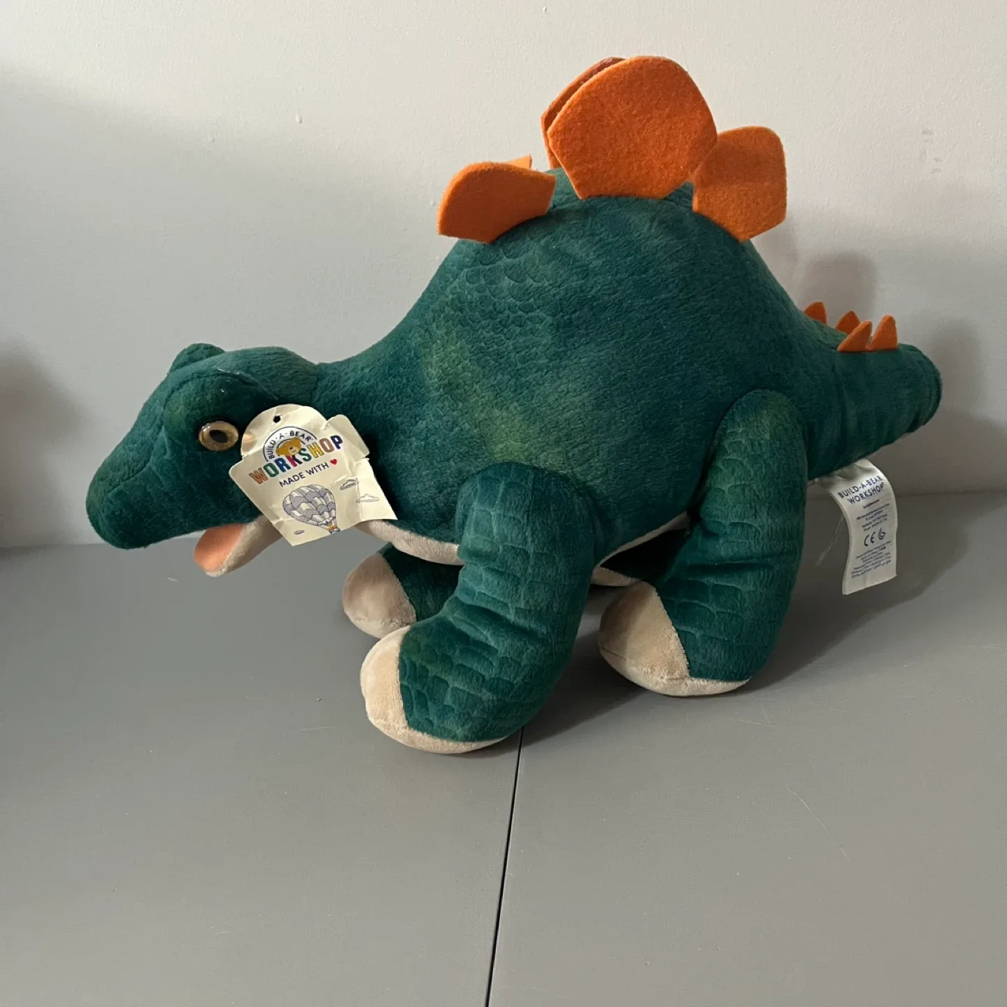 Build-A-Bear Workshop Stegosaurus Plush NWT 2019