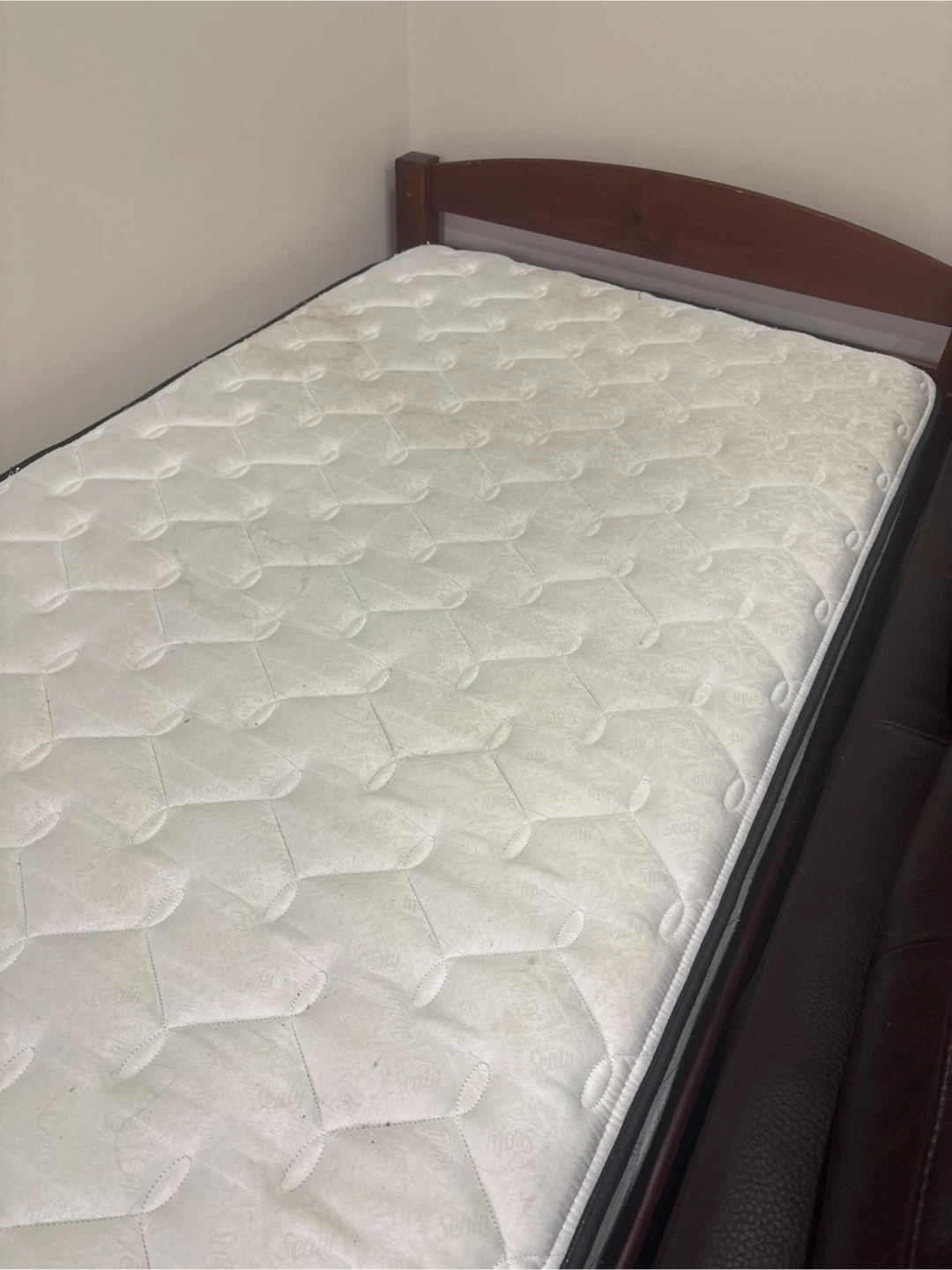 Single Bed Frame & Mattress - photo 2