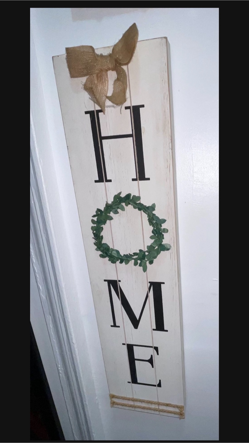 HOME decorative frame