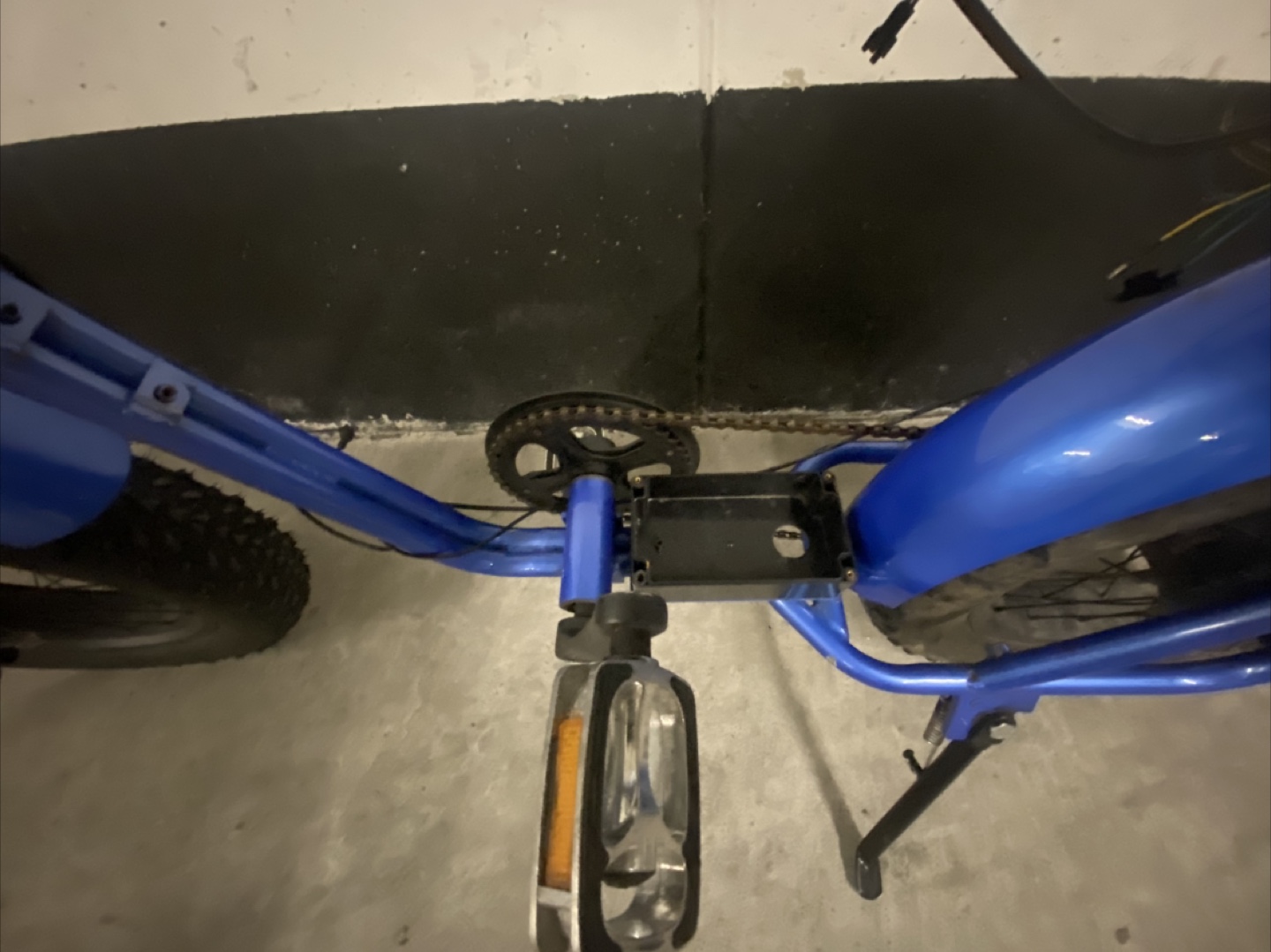 Blue Electric Fat Tire Bike - 20x4.0 - photo 2