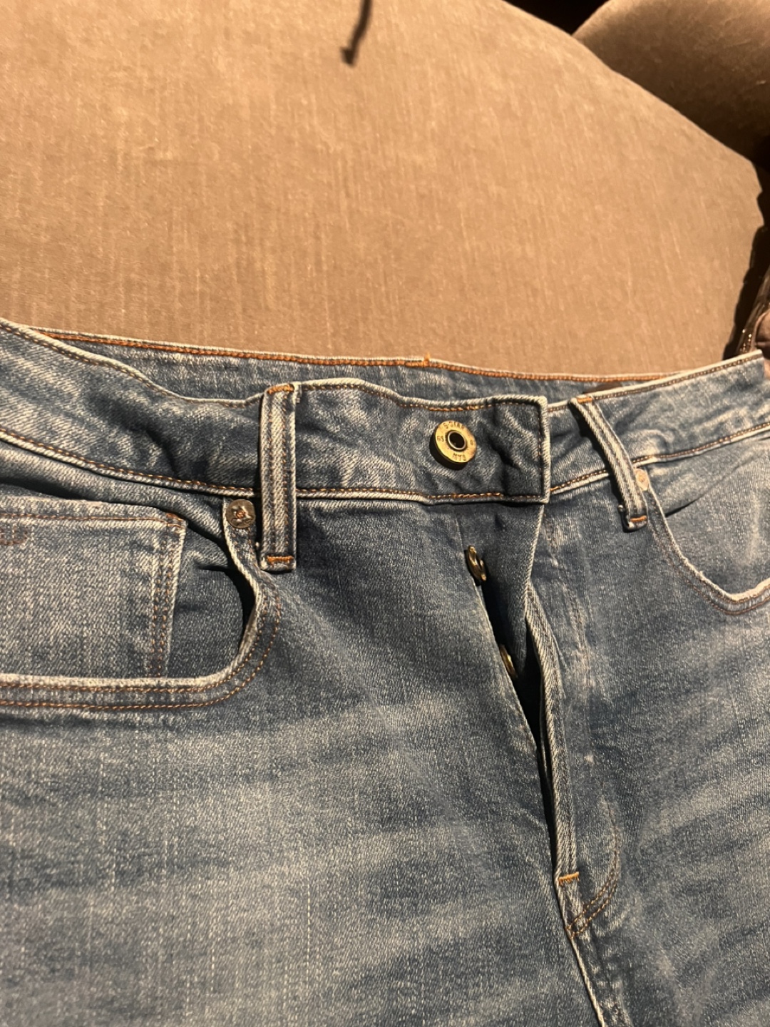 G-Star Raw 3301 Slim Jeans, Size 33 - photo 2