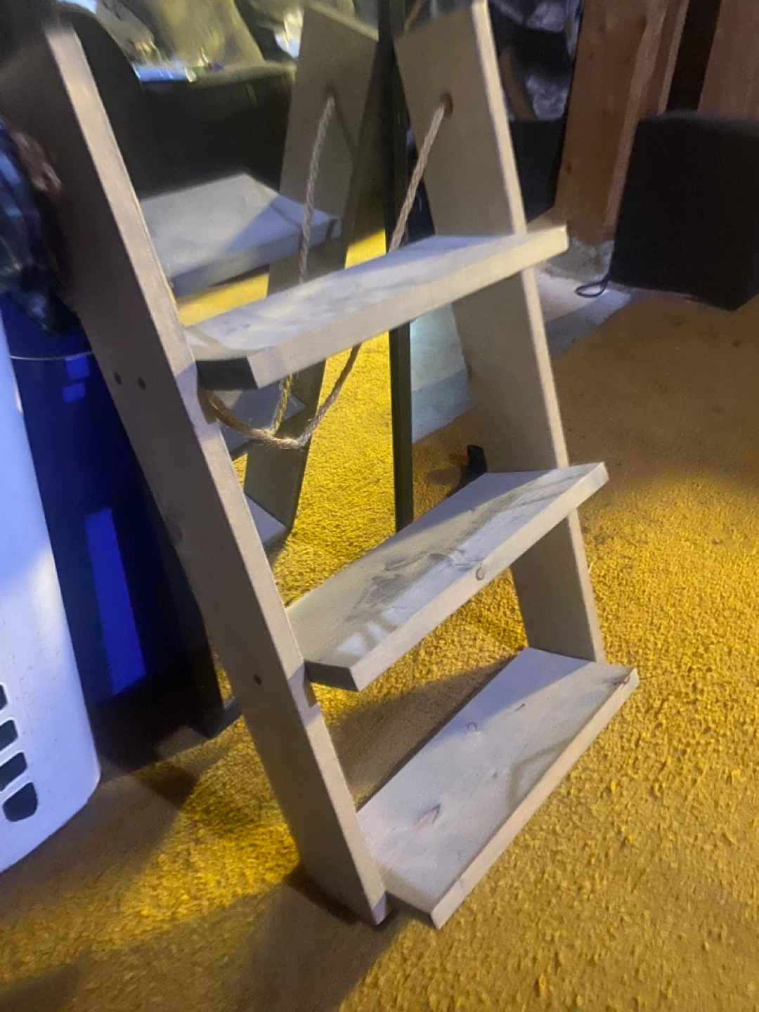 Wooden Ladder Shelf - Great Condition!