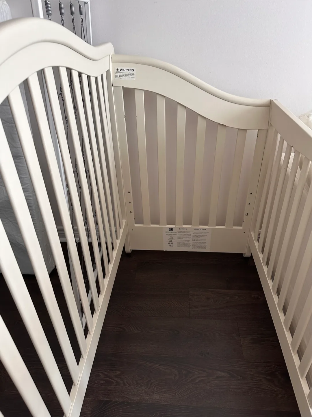 Convertible Crib - White