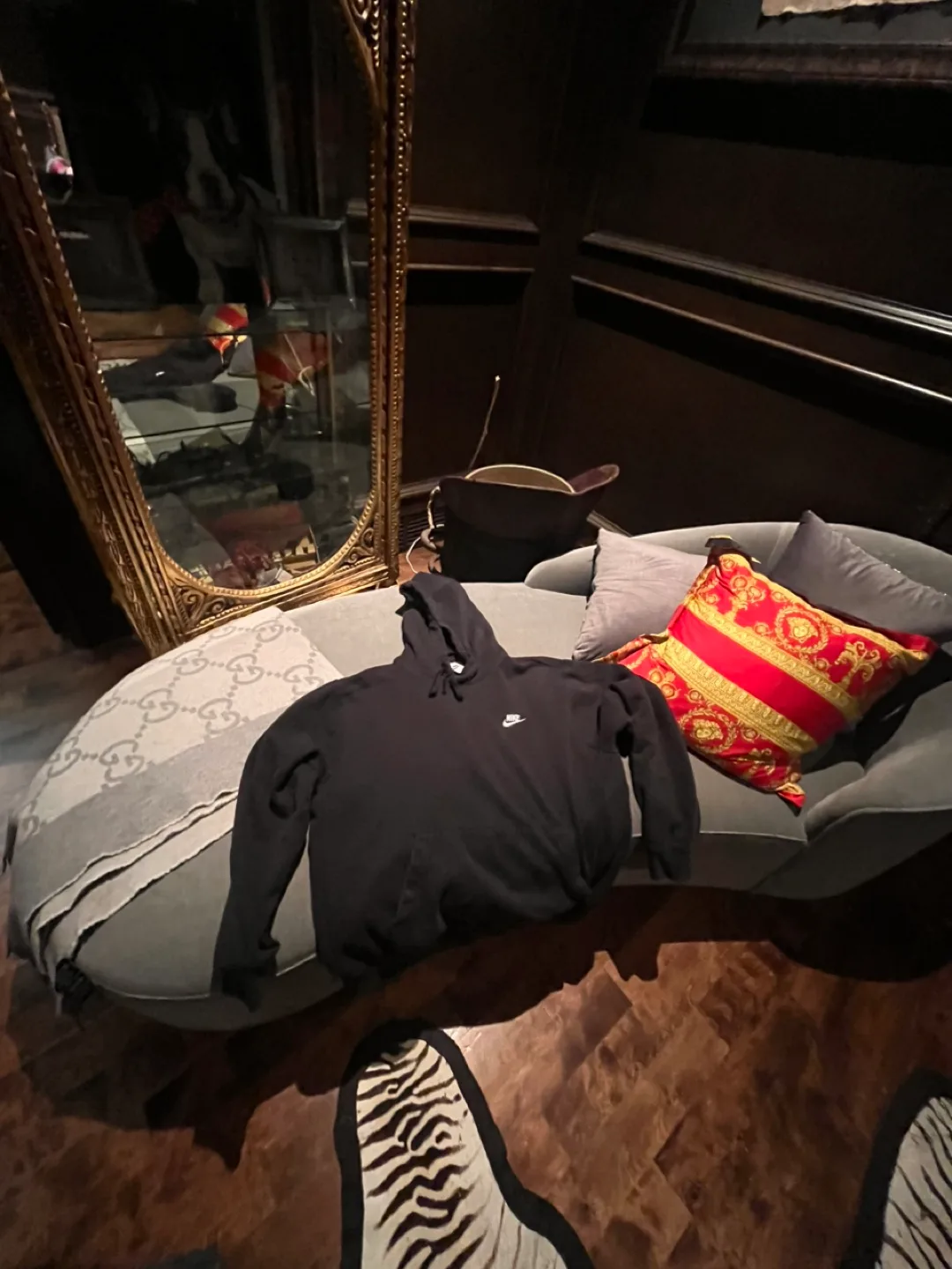 Nike Black Hoodie thumbnail