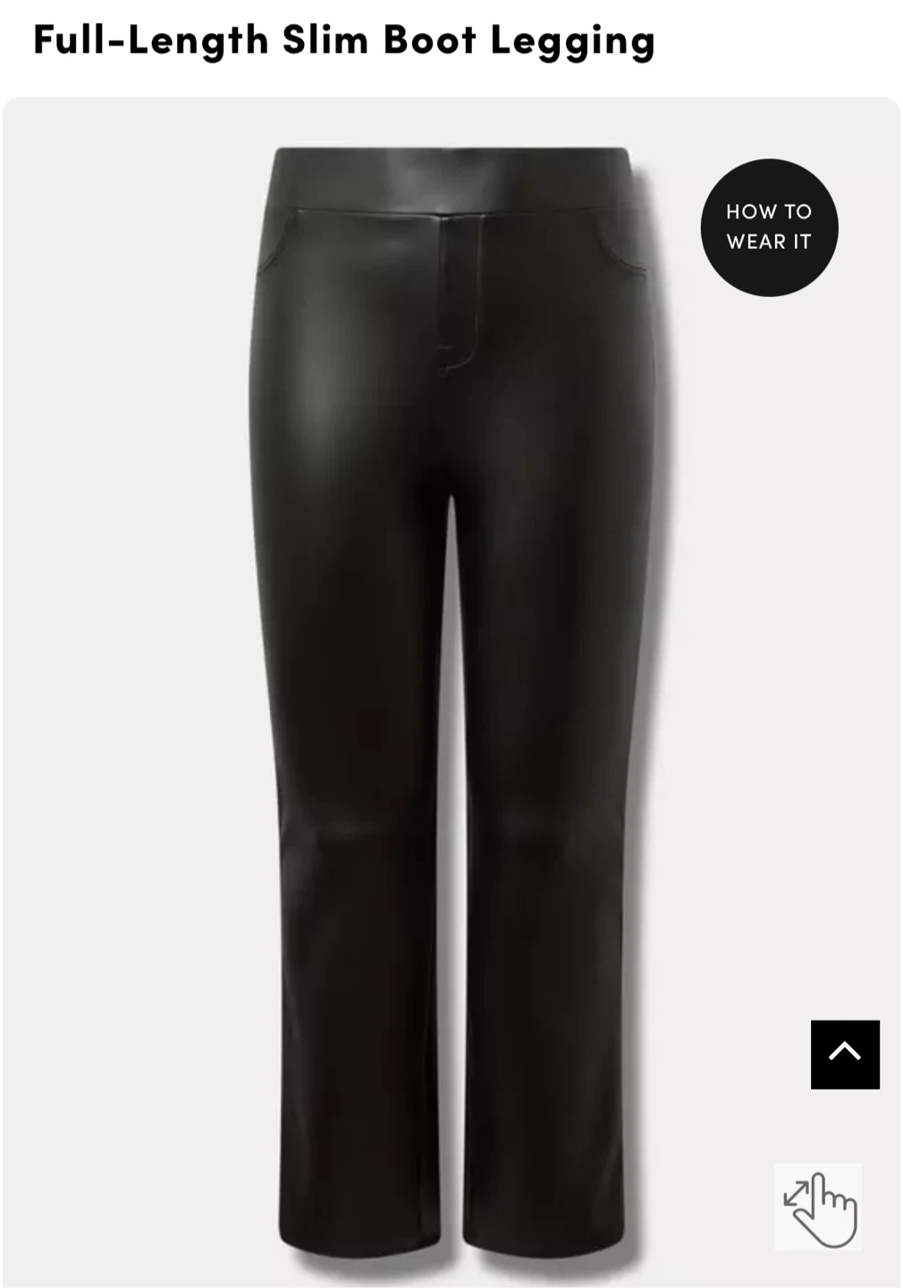 Torrid Full-Length Slim Boot Leggings