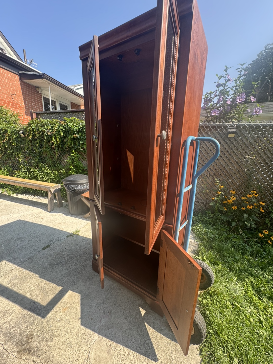 Wooden Display Cabinet