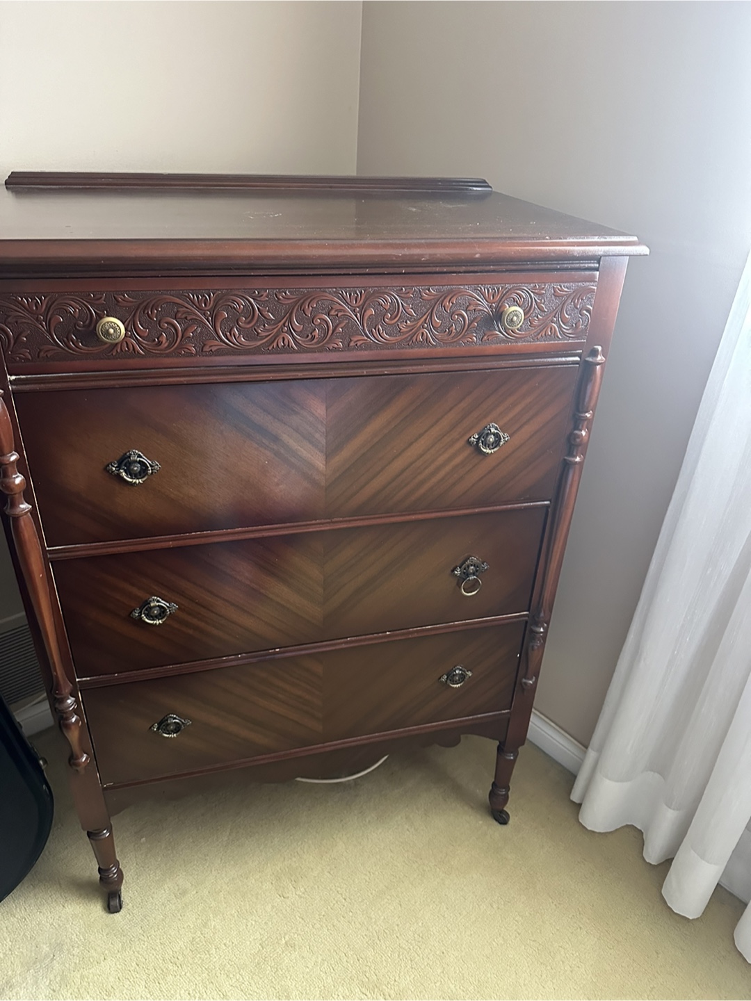 Antique Wooden Dresser