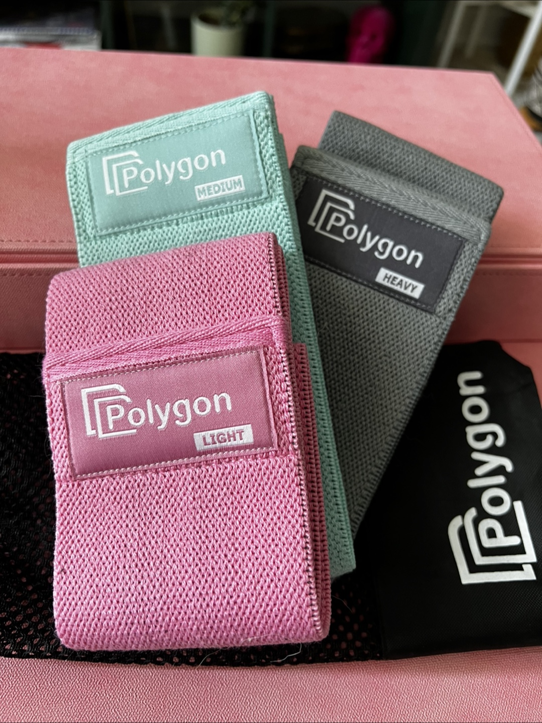 Polygon Resistance Bands - Light, Medium, Heavy