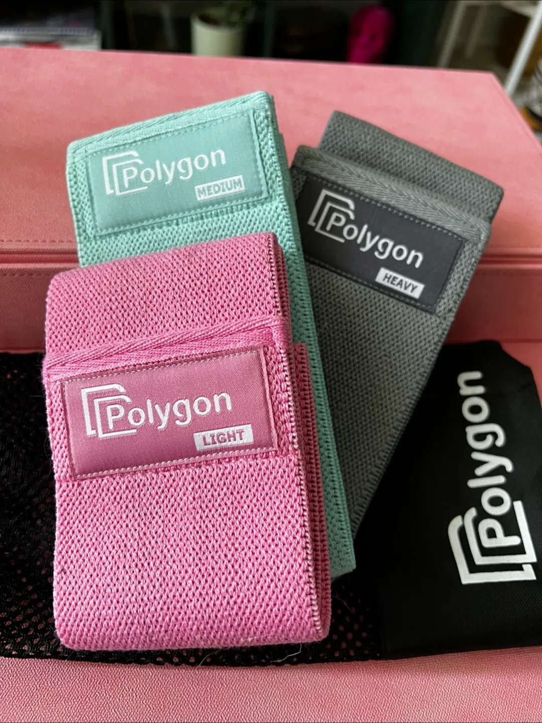 Polygon Resistance Bands - Light, Medium, Heavy