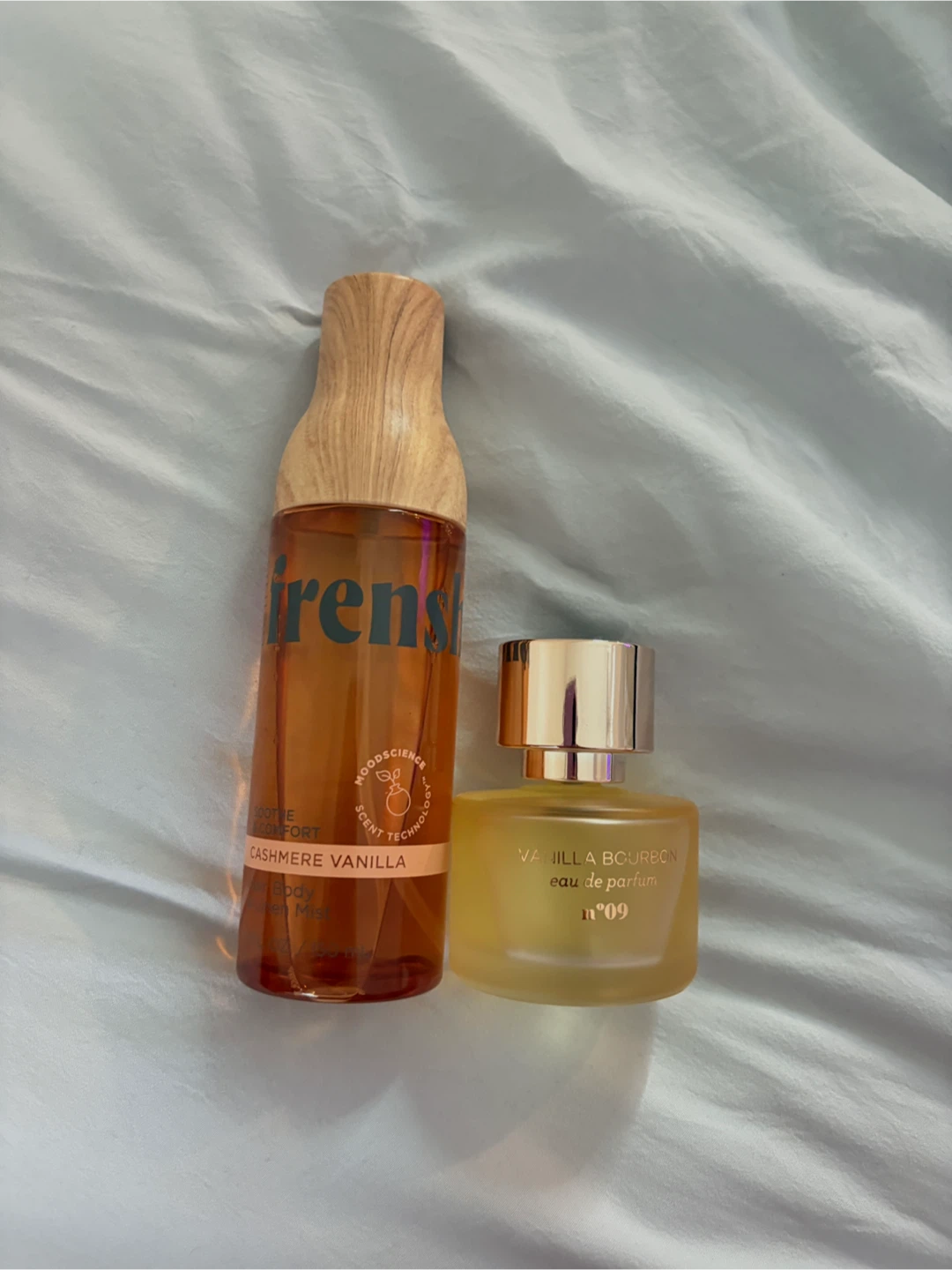 Frenshe Cashmere Vanilla Body Mist & MIXBAR Vanilla Bourbon n°09