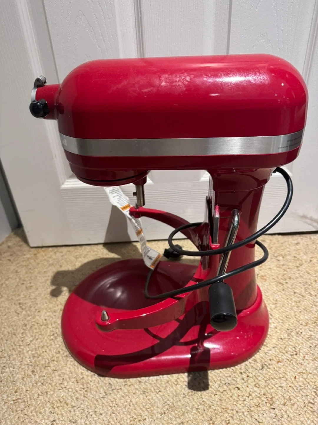 KitchenAid KP26M9PCER Stand with broken gear Mixer, 6 Qt - Red thumbnail