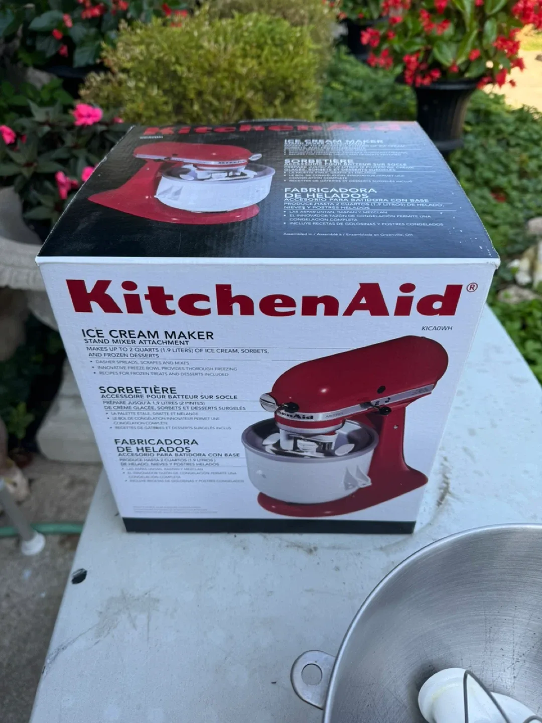 KitchenAid Ice Cream Maker Attachment - NEW thumbnail