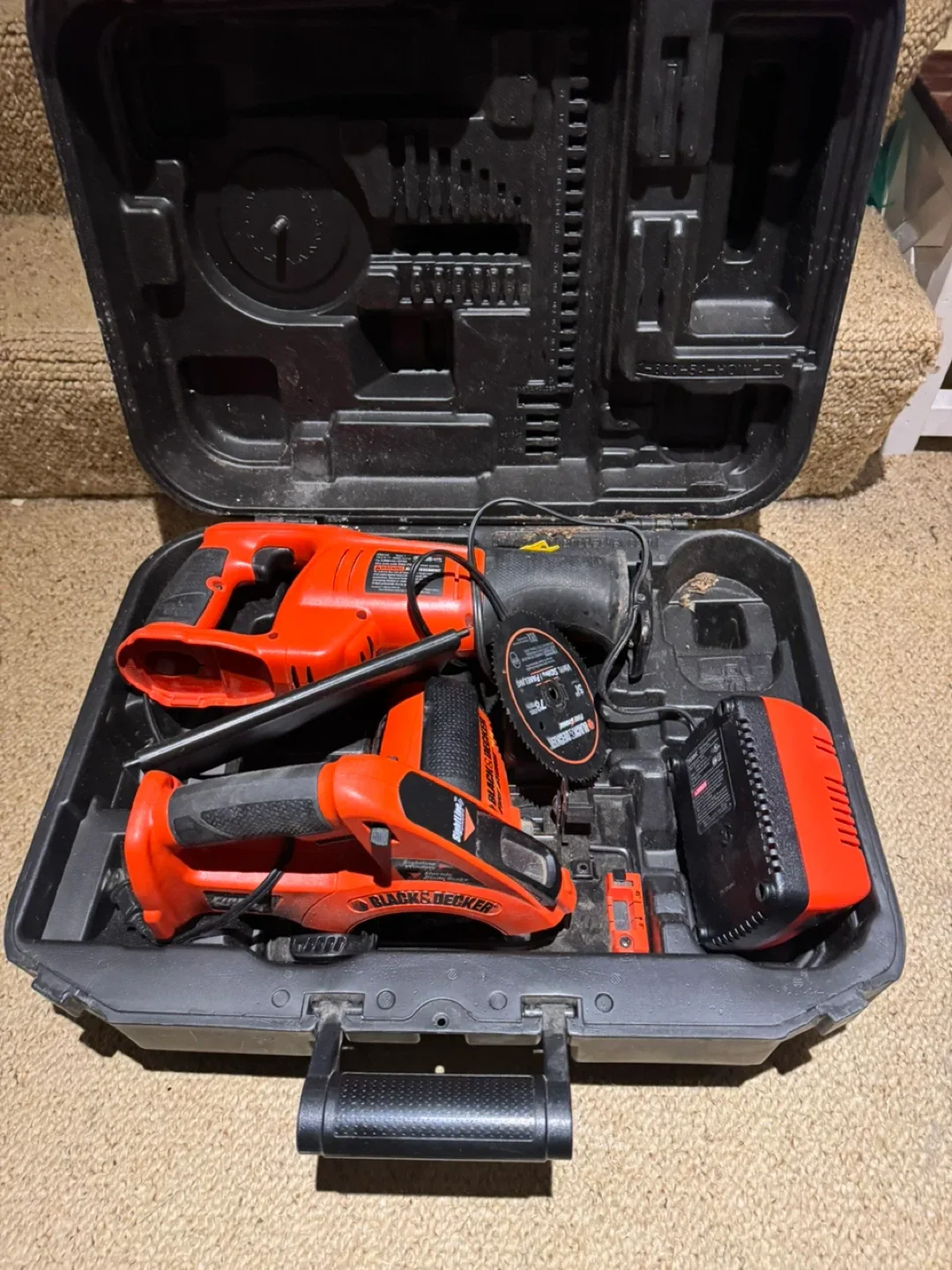 Black+Decker Power Tool Set no batteries w/ Case thumbnail
