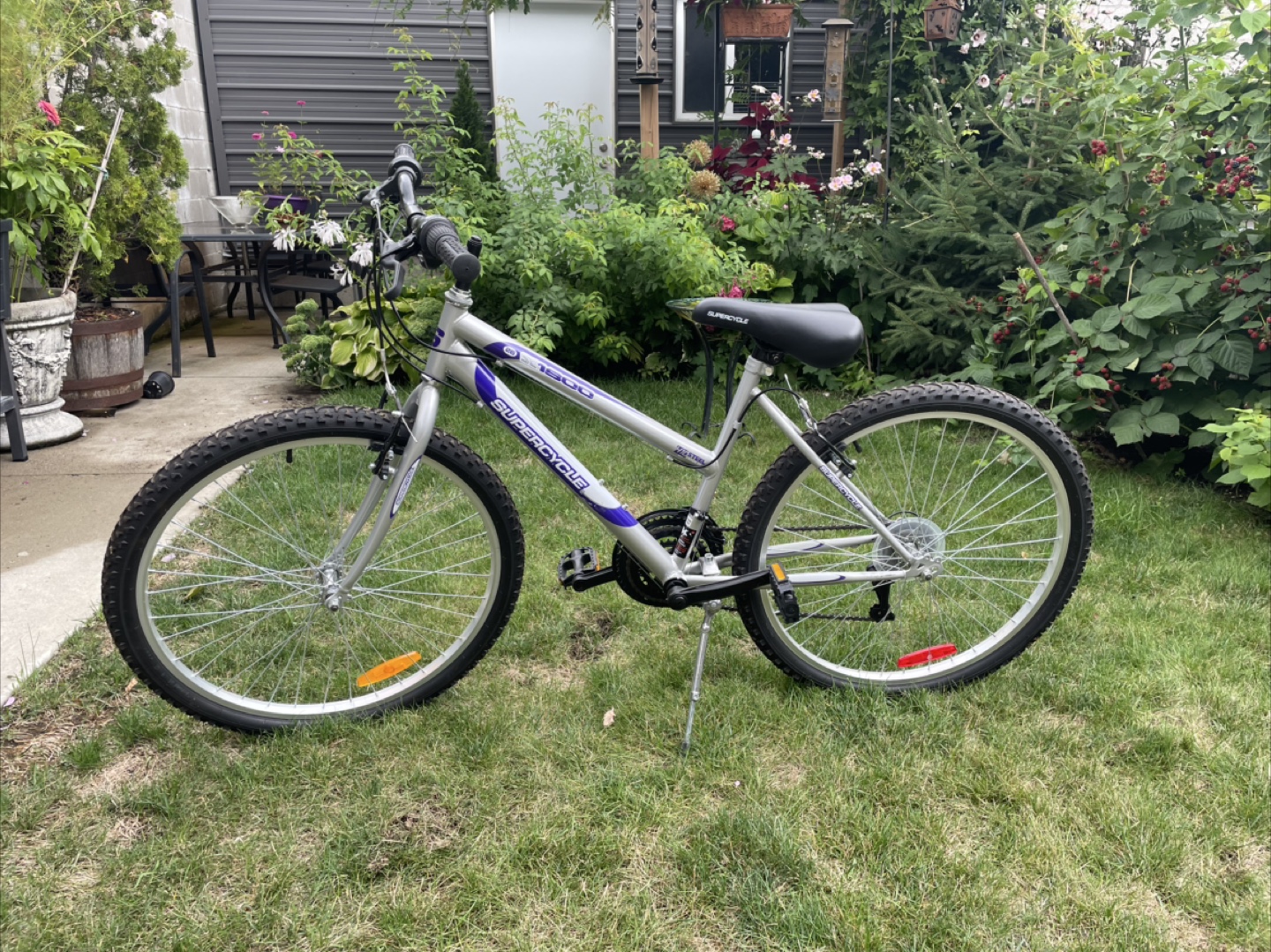 Supercycle 1800 Rigid Mountain Bike, 26-in, Grey - photo 2