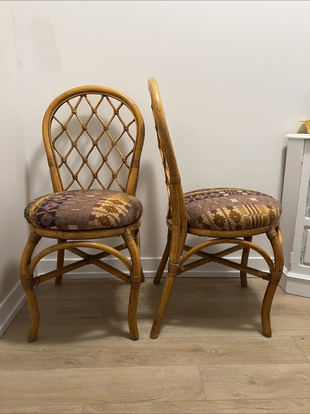 Rattan Dining Chairs - Set of 2 - photo 2