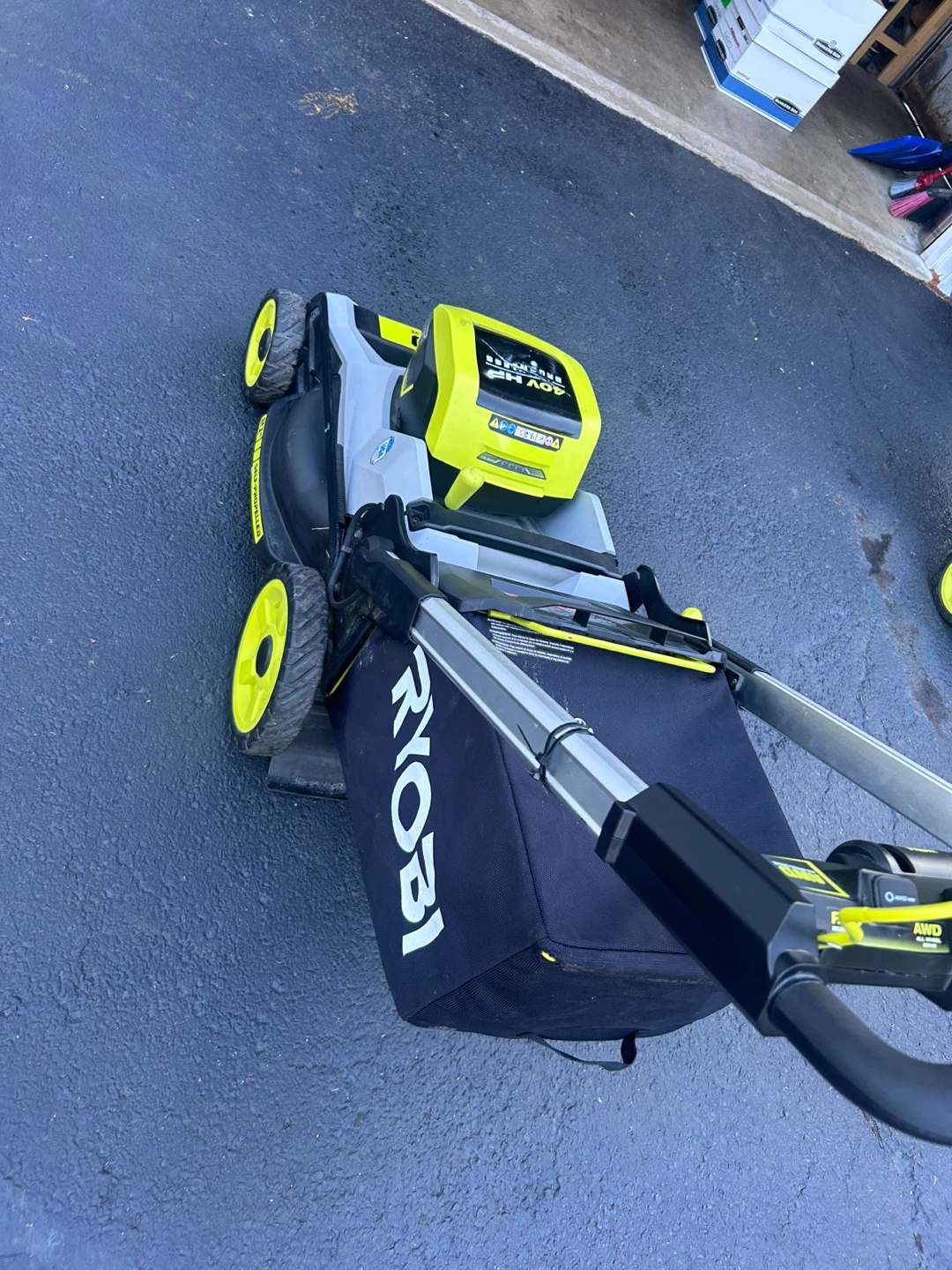 Ryobi 40V HP Brushless AWD 21" 3-in-1 Lawn Mower - photo 4