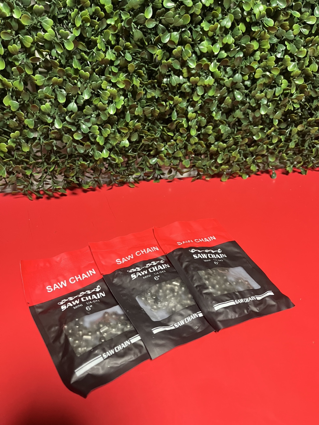 3 Packs 6 Inch Mini Chainsaw Chain mini 1/3-043 - photo 5