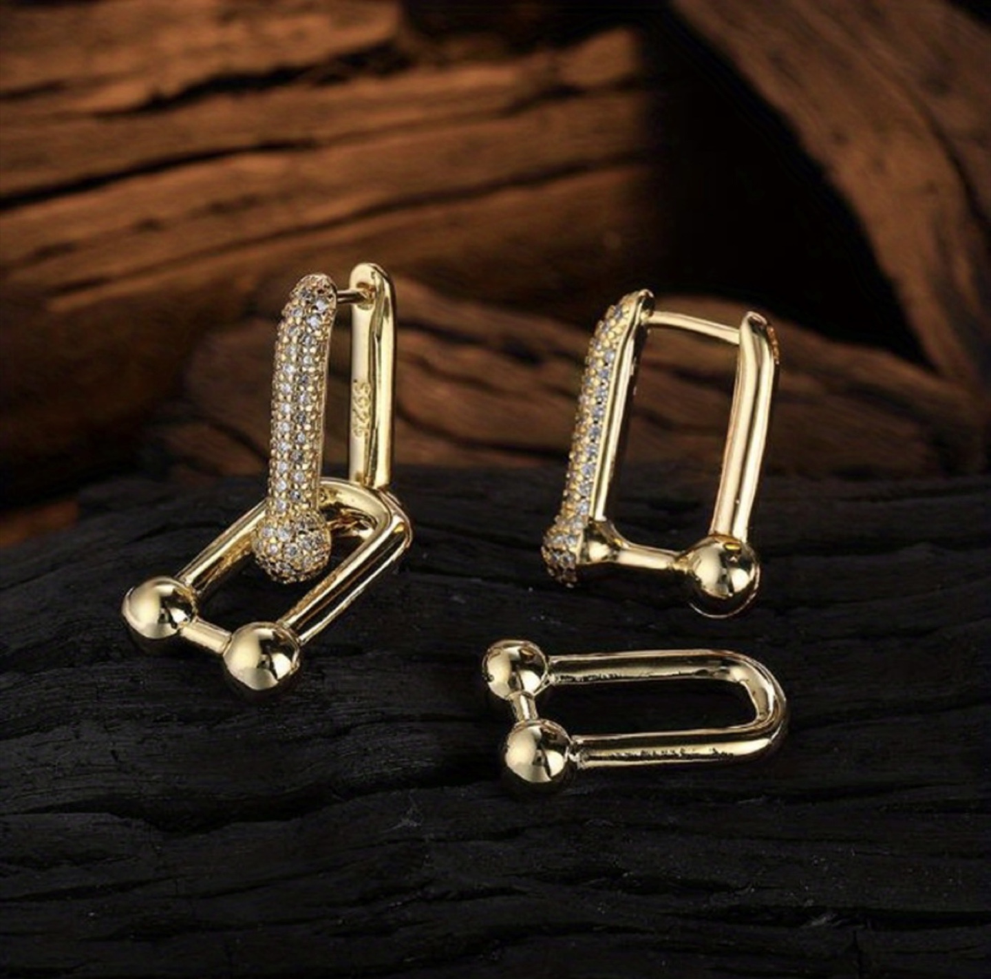 Gold  Earrings - photo 3