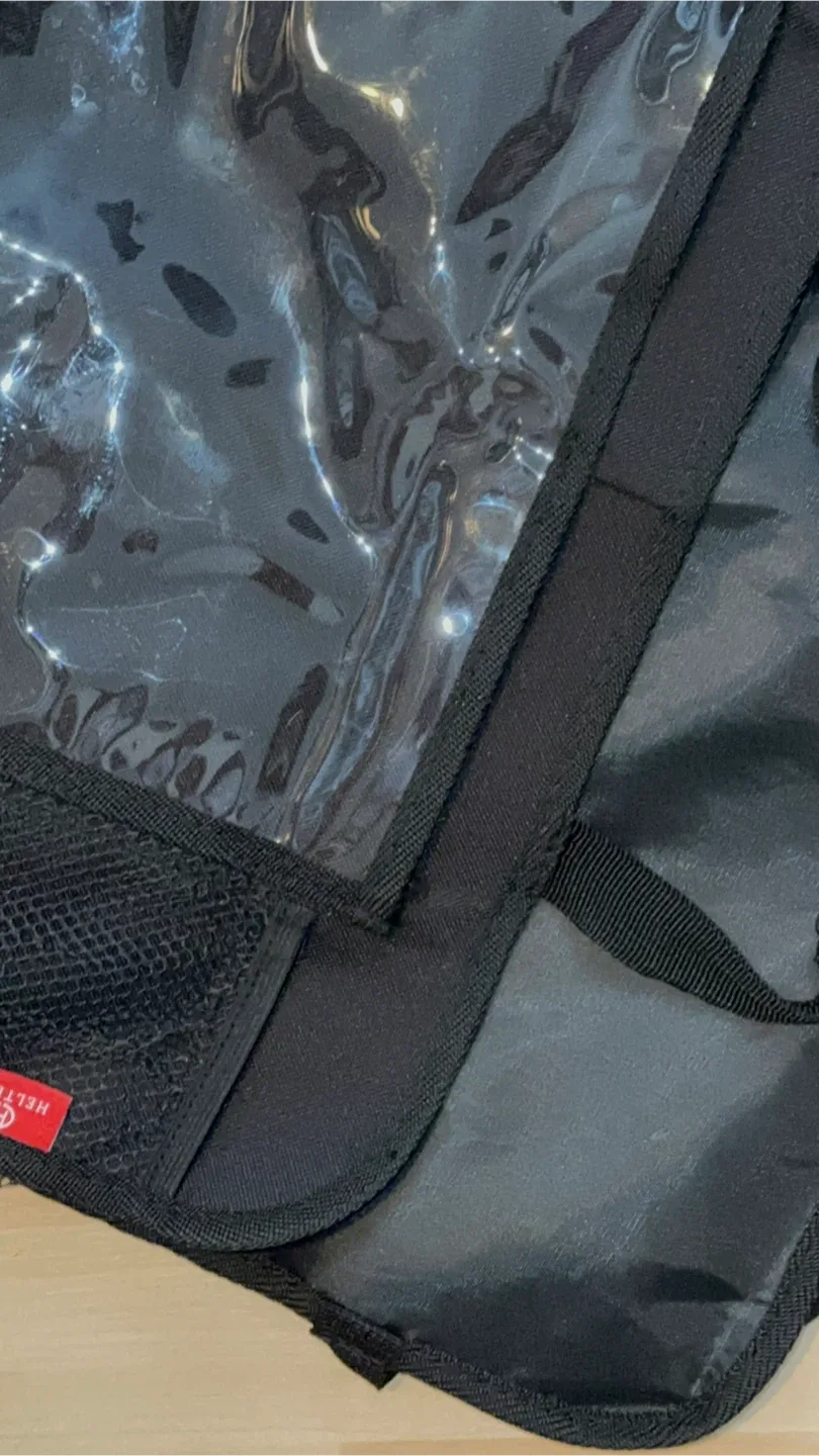 Helteko Black Car Backseat Organizer image indicator(7)