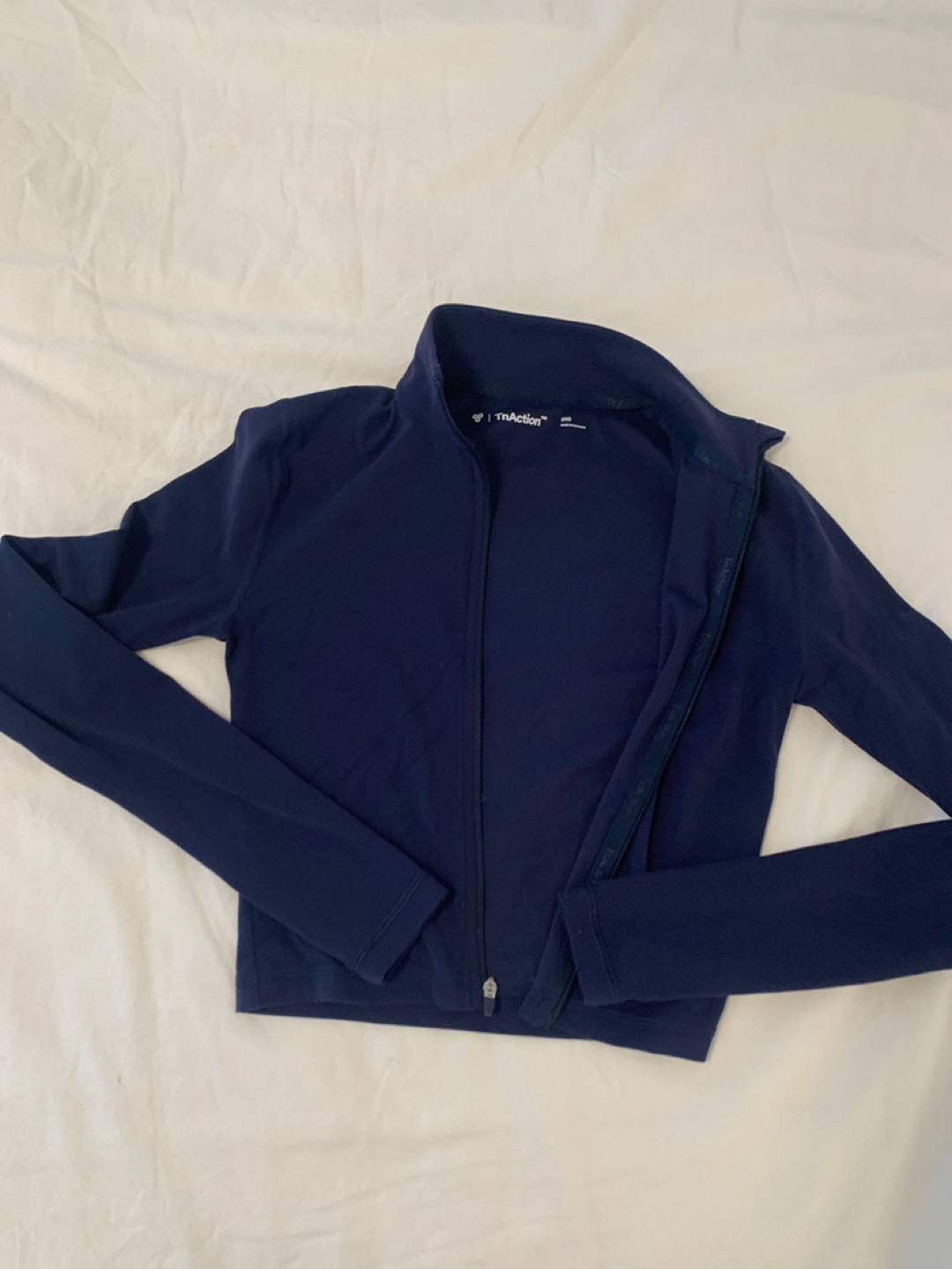 TNAction Blue Zip Up - XXS