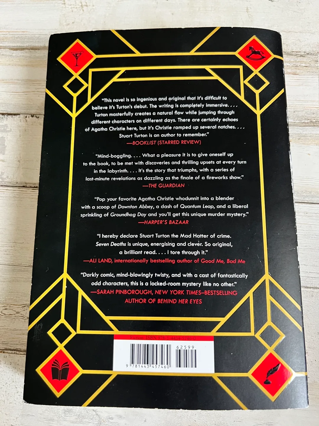 The Seven Deaths of Evelyn Hardcastle by Stuart Turton image indicator(4)