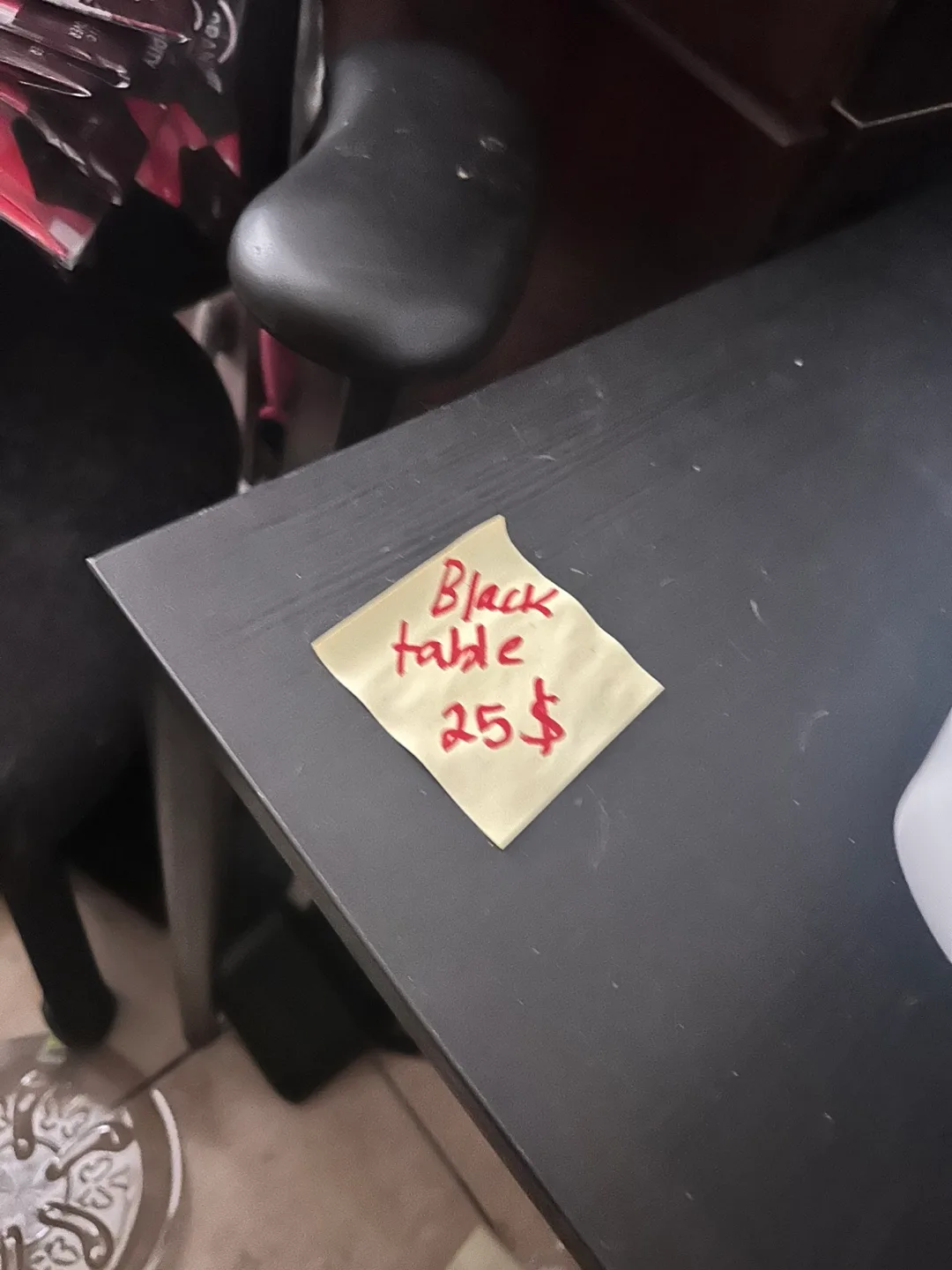 Black Table - $15 thumbnail