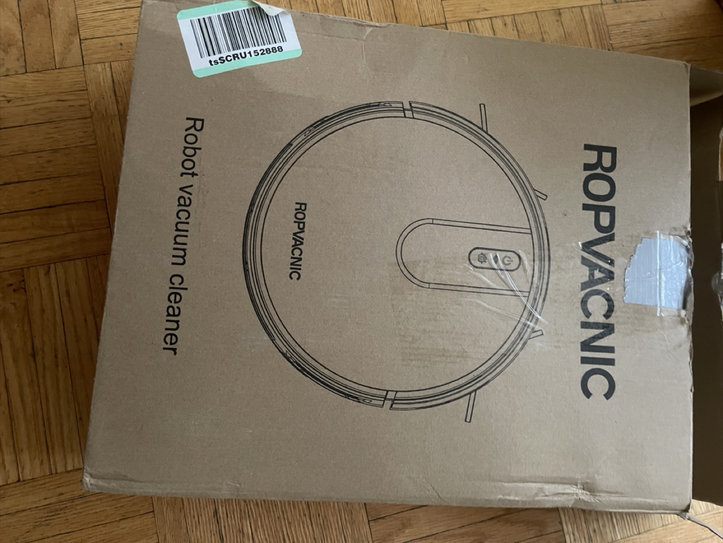 ROPVCNIC Robot Vacuum Cleaner