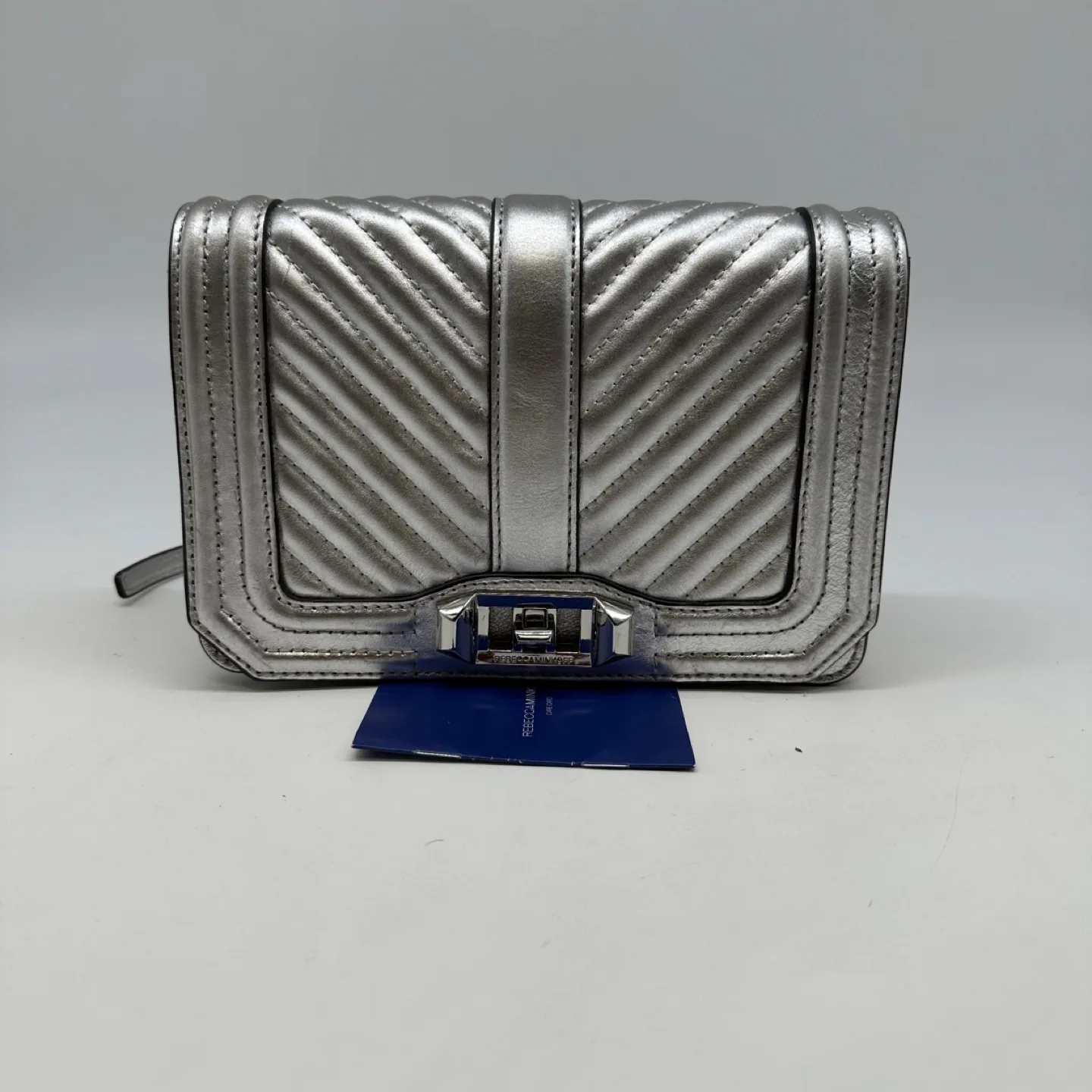 Rebecca Minkoff Quilted Chevron Crossbody Bag , Brand New thumbnail