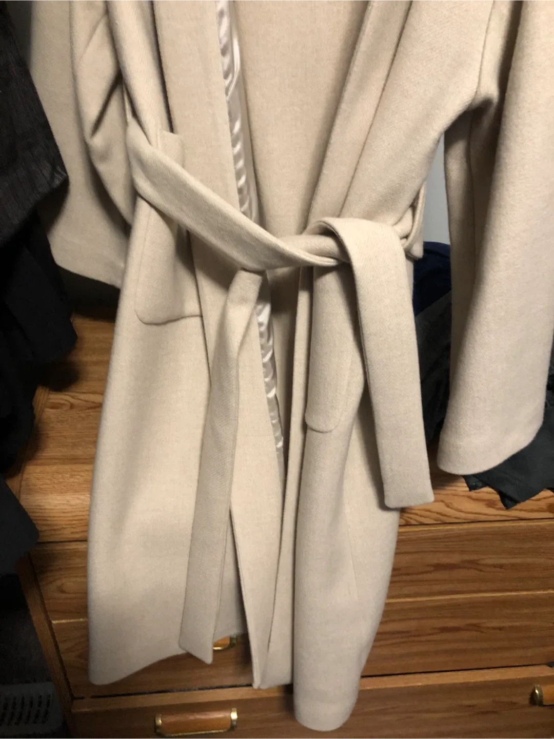 Zara Manteco Wool Blend Coat - XS image indicator(5)