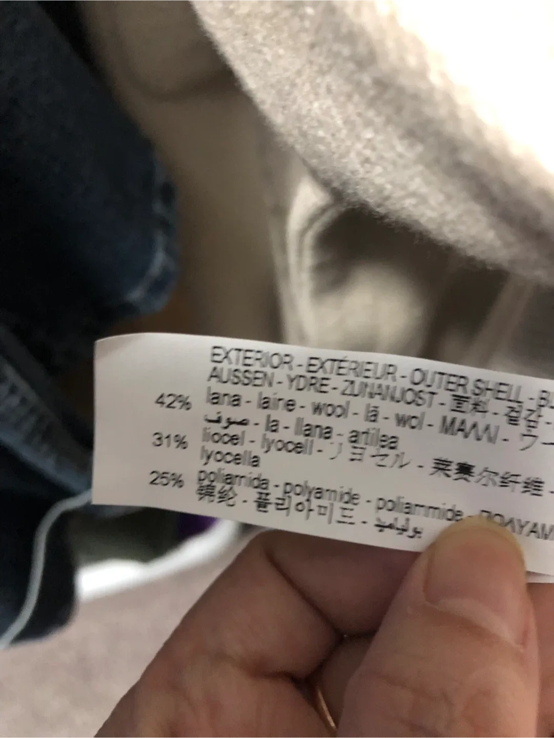 Zara Manteco Wool Blend Coat - XS image indicator(7)