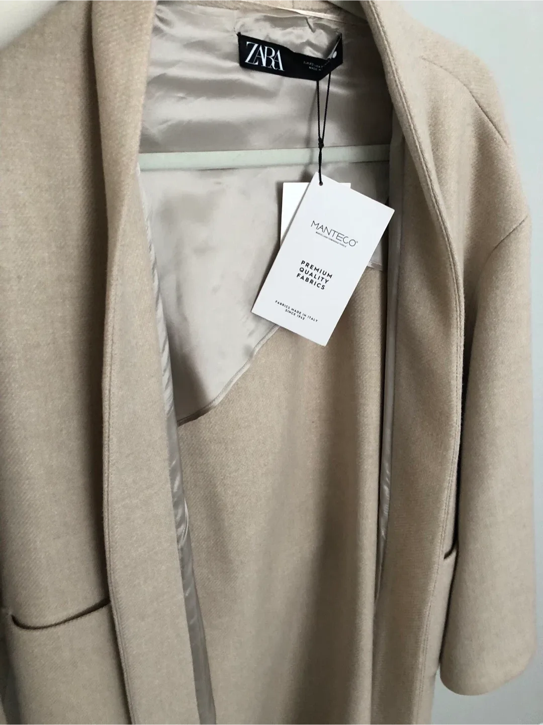 Zara Manteco Wool Blend Coat - XS image indicator(4)