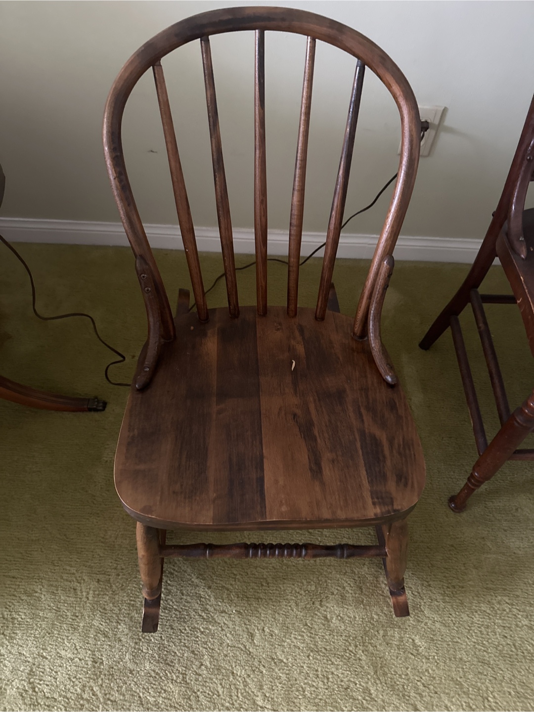 Wooden Spindle Back Chair
