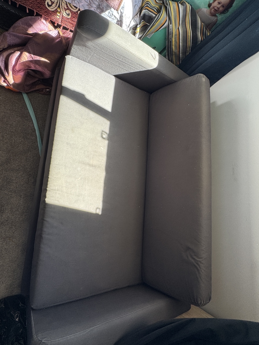 Grey Loveseat Sofa - photo 4